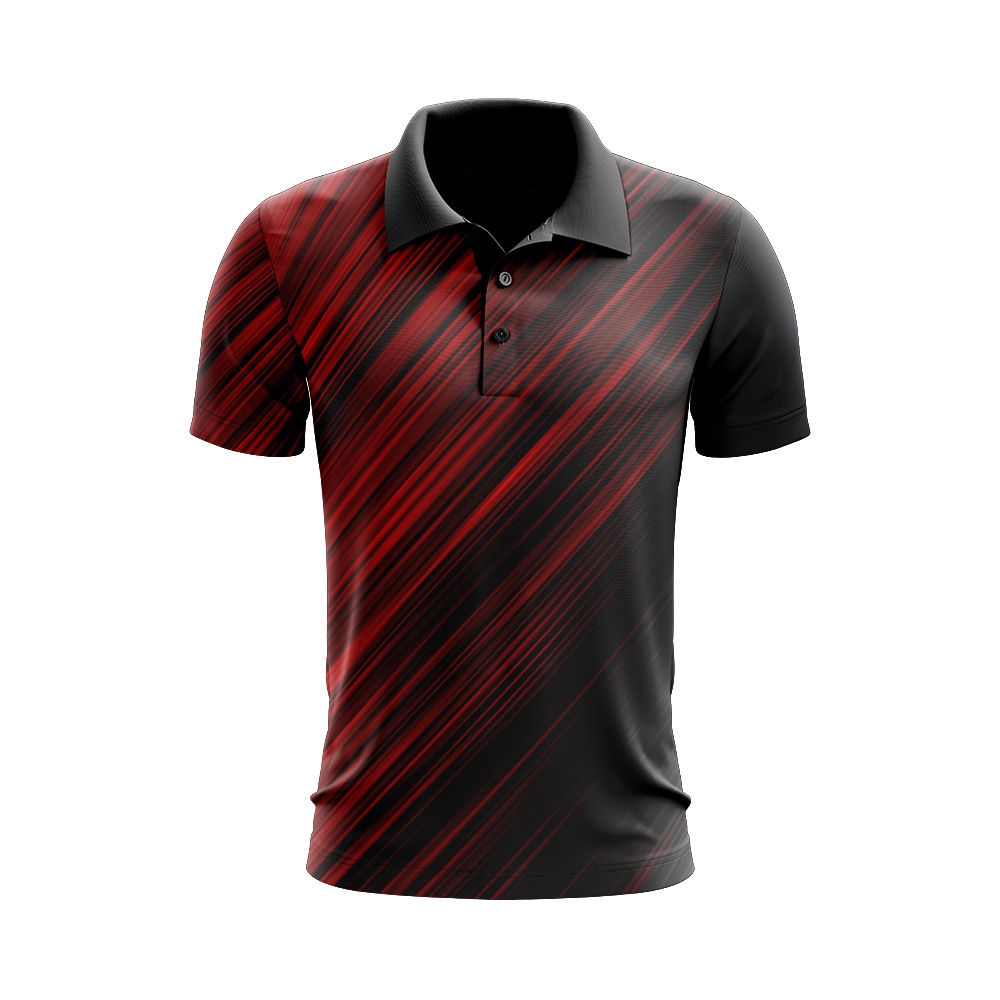 Wholesales Custom Print Men's Short Sleeve Polo T-shirt Combed Cotton Polyester fabric Casual Polo T Shirt