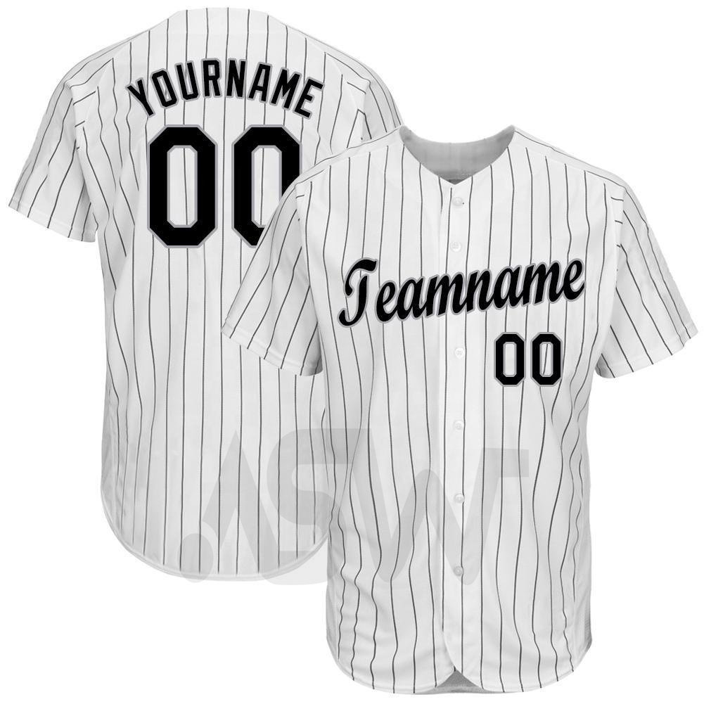 Embroidery Logos Uniform Shirts Baseball Jersey Custom Stitch quality New USA American all League Baseball jersey