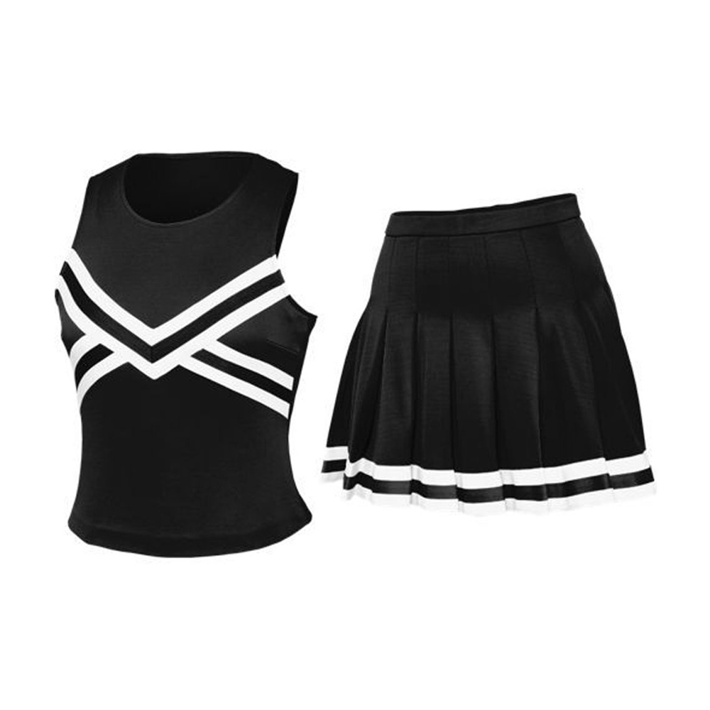 Sublimation printing cheerleading warm up, custom design training track suit women's cheerleader