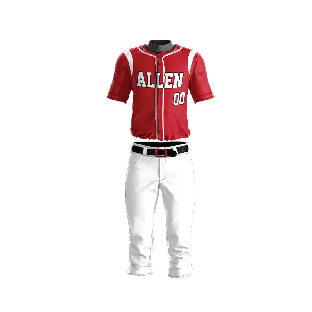 Wholesales Manufacturing Lightweight Comfortable Baseball Uniform Reasonable Price Baseball Uniform For Adults