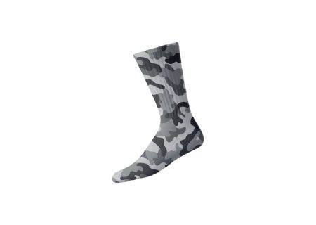 Socks Unisex Men's Sport Grey Socks Custom Logo Cotton Socks