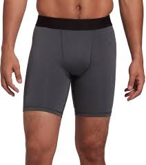 Grey Color Compression Shorts Dry Men Gym Fitness Shorts
