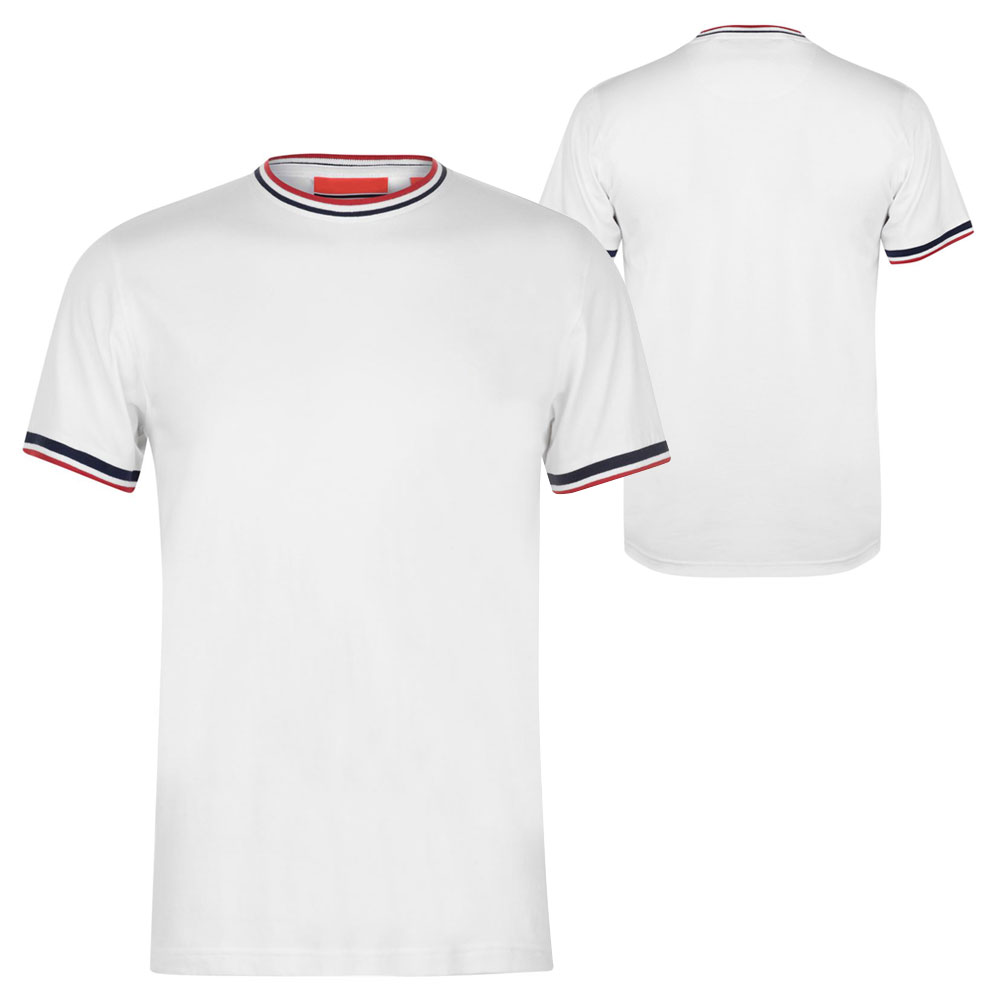 Men's Short-Sleeve Crewneck Multi Color Cotton T-Shirt