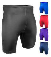Black Grey Compression Shorts Lightweight Running Fitness Shorts