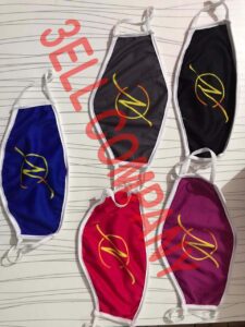 N logo Masks custom made for American Company