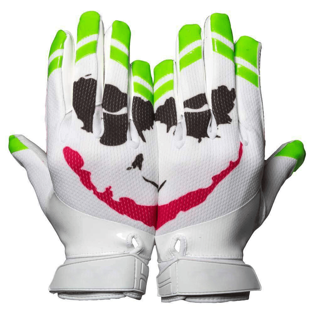 Custom Joker football gloves