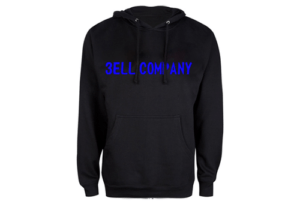 Black Pullover Hoodies - Custom Screen Printing Hoodies
