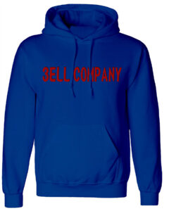 Custom Pullover Royal Blue Hoodie with Screen Printing