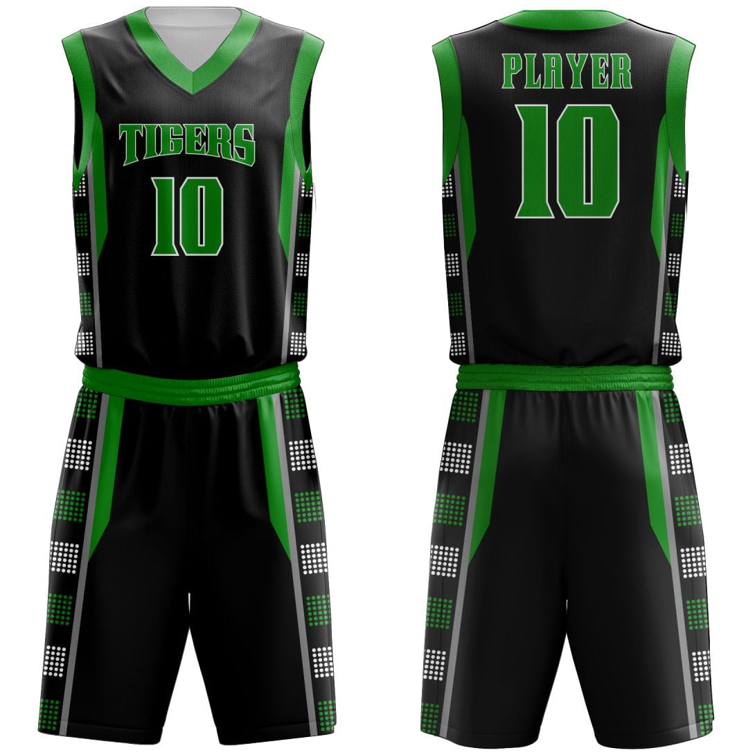 Wholesale Basketball Uniforms Sublimated - Tigers
