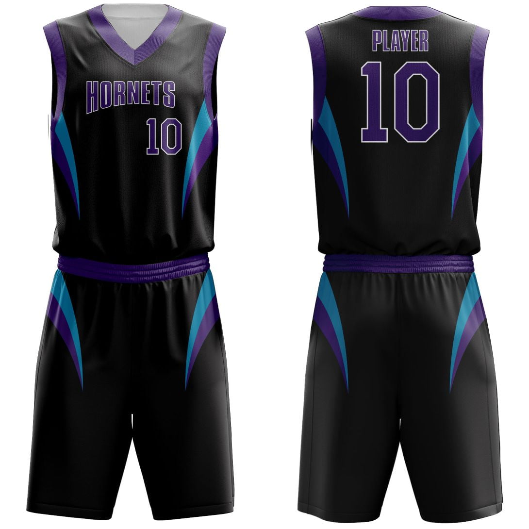 Wholesale Basketball Uniforms Sublimated - Hornets