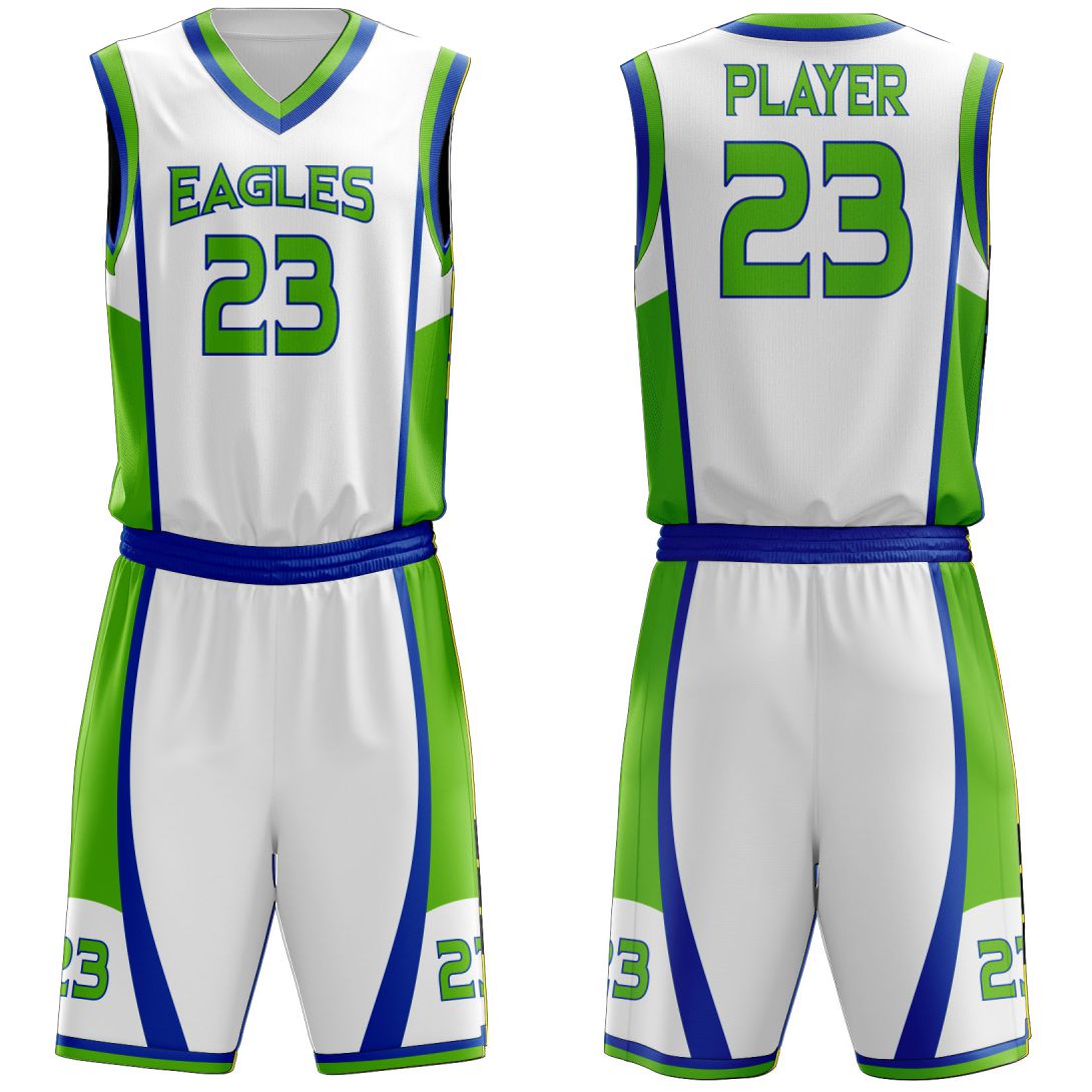 Basketball Uniforms Sublimated - Eagles