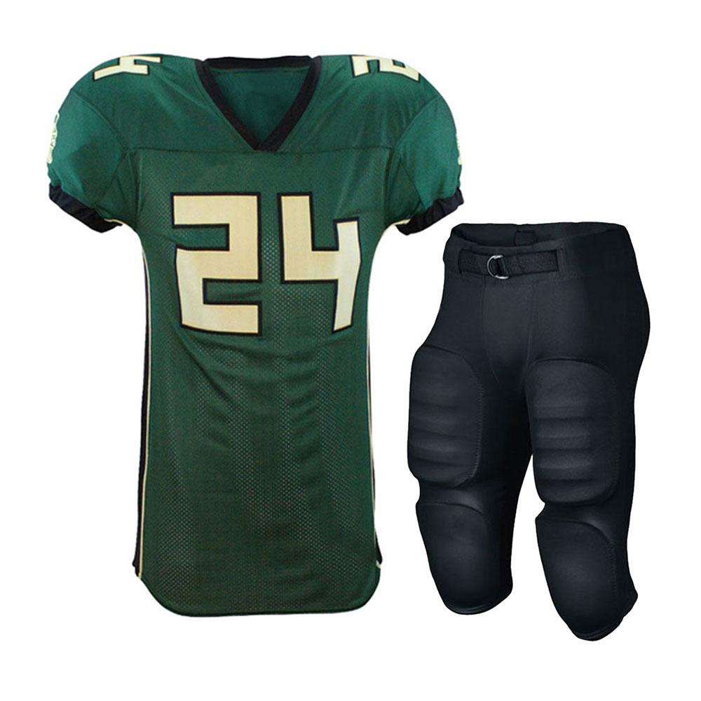 Wholesale Custom American Football Uniforms with your own logos and team names with cheap