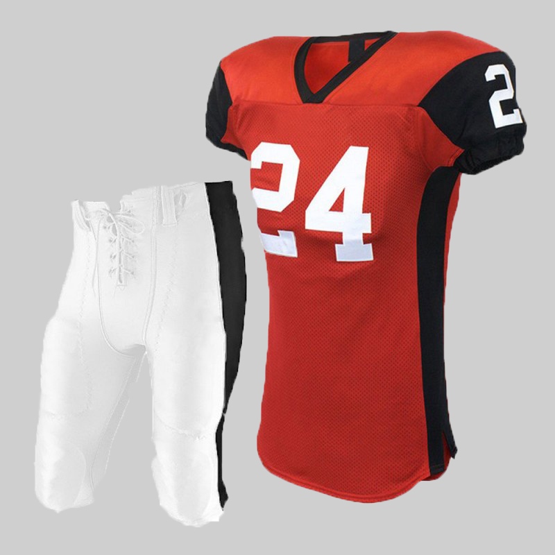 Custom Design Sublimated American Football Uniforms