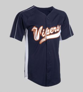 Custom Baseball Jersey with Buttons