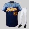 Custom Youth Men's Strip Baseball Uniforms Custom Sublimated Embroidery Stitched Baseball Jersey