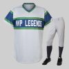 sublimated baseball softball slow pitch fast pitch jersey embroidery patch baseball uniform