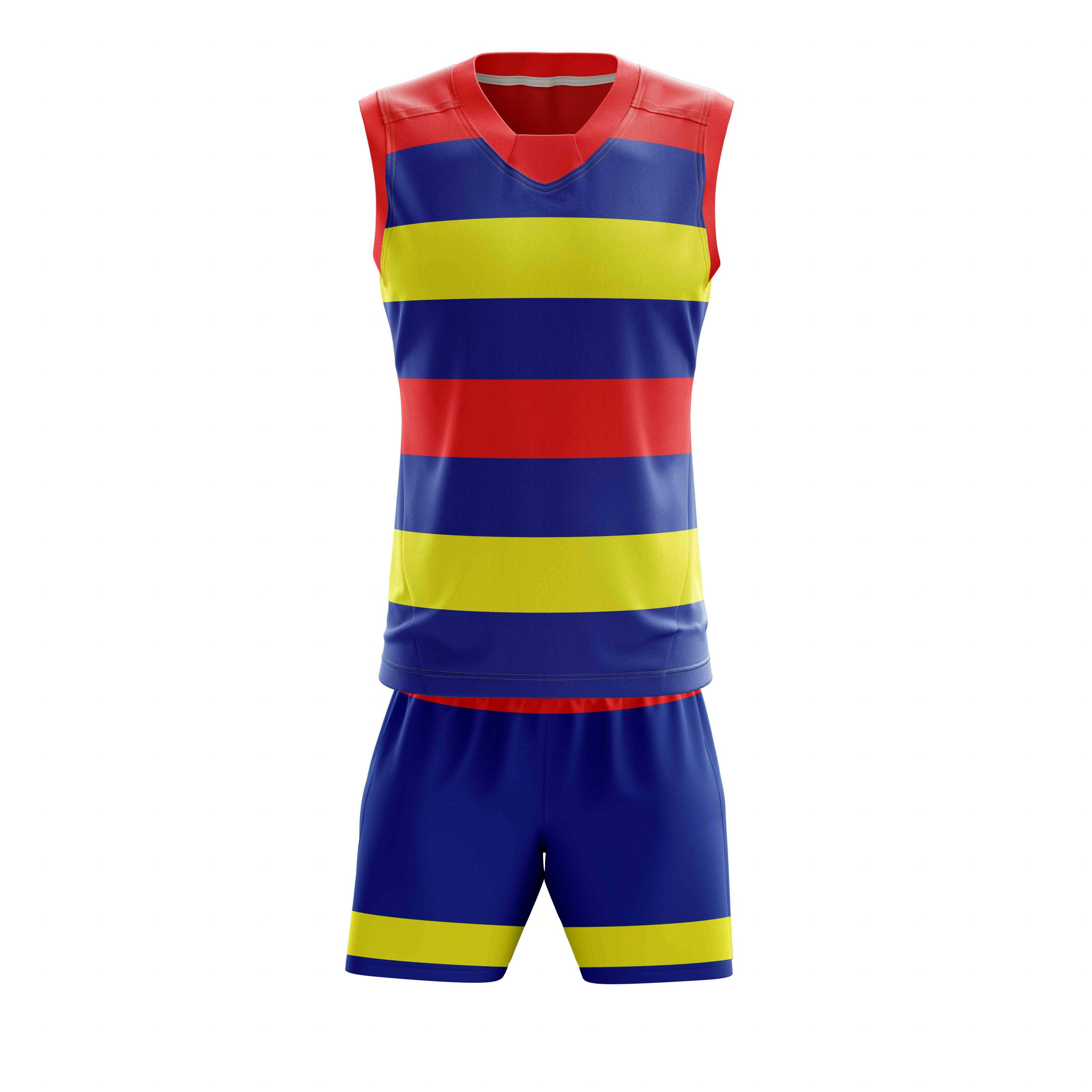 Custom Men's V Neck Polyester Sublimated Basketball Uniforms