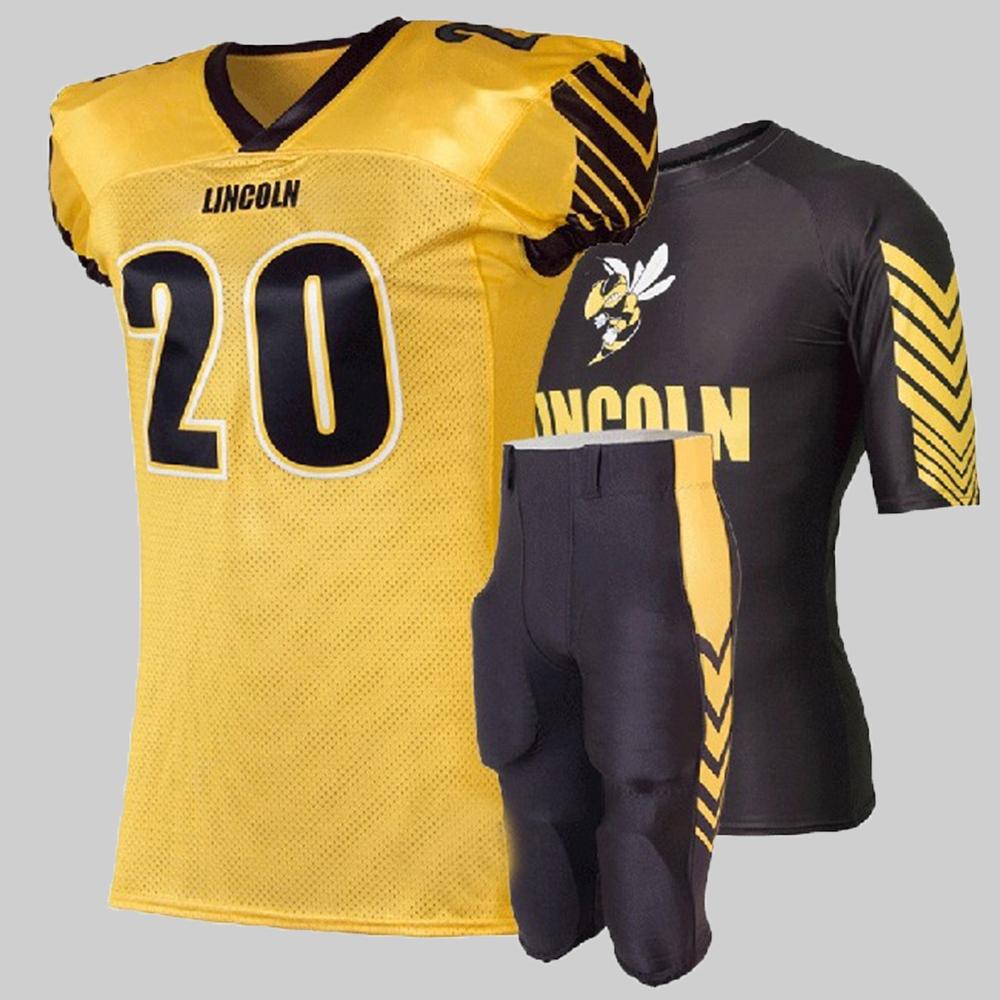 sublimation Custom American football jersey custom team football jersey custom American sublimated football wear