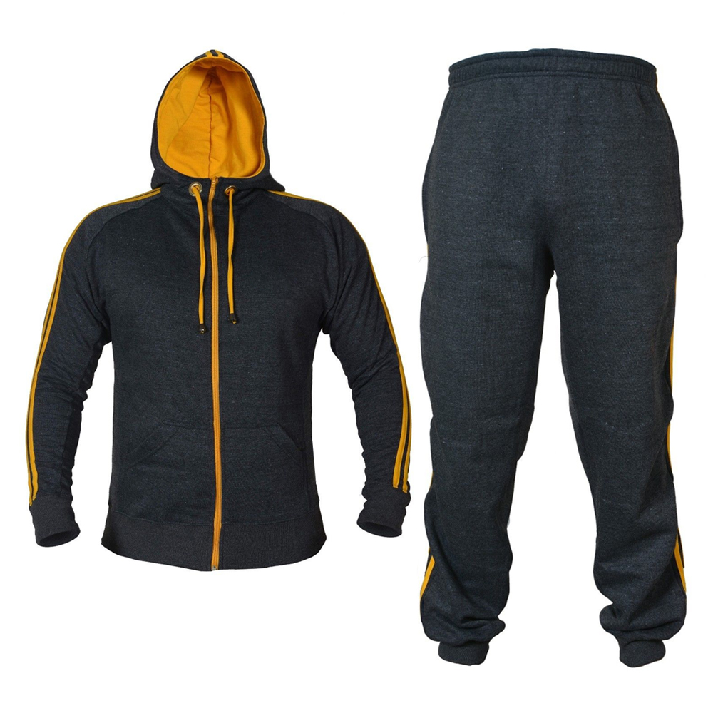 Wholesale Stripe Skinny Fit Men's Fashion Tracksuits