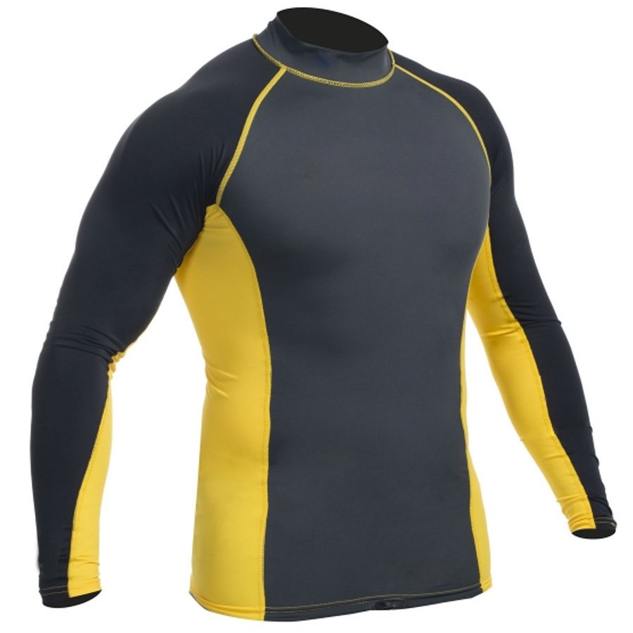 Men's Compression Shirts Men Long Sleeves Rash Guard Custom Fitness Clothes Gym Wear