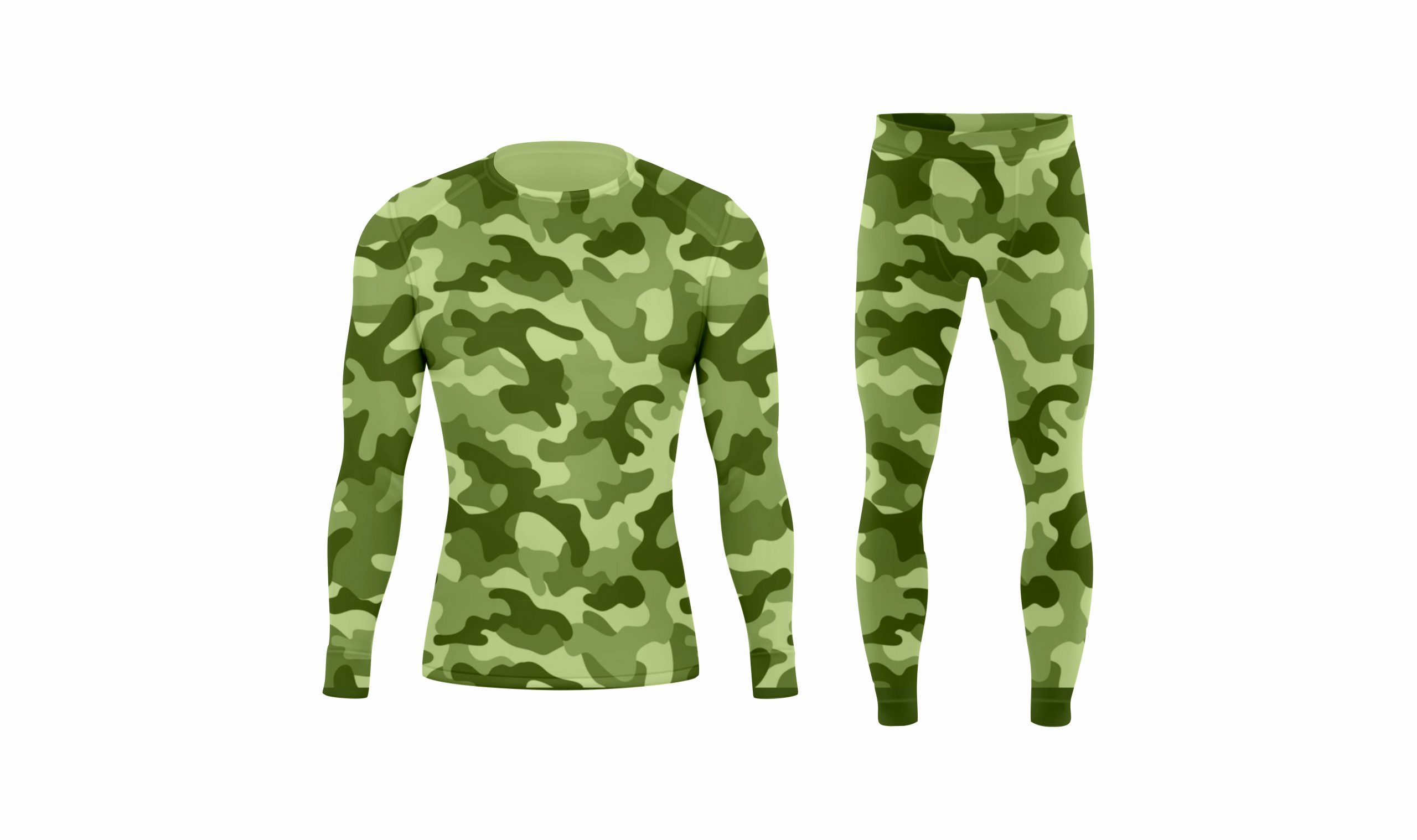 Custom Army Camo Compression Shirt and Pants