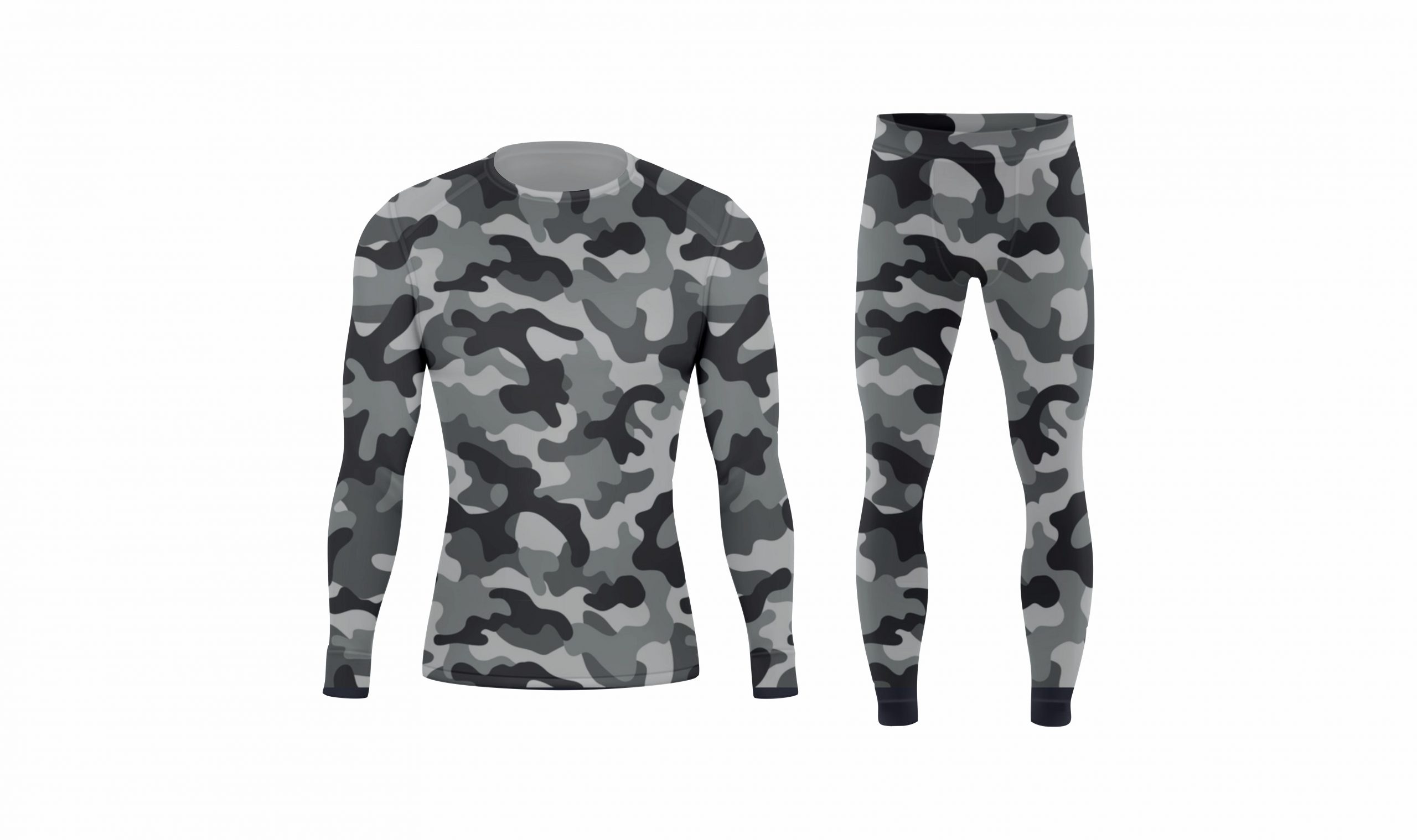 Custom Camo Compression Shirt and Pants