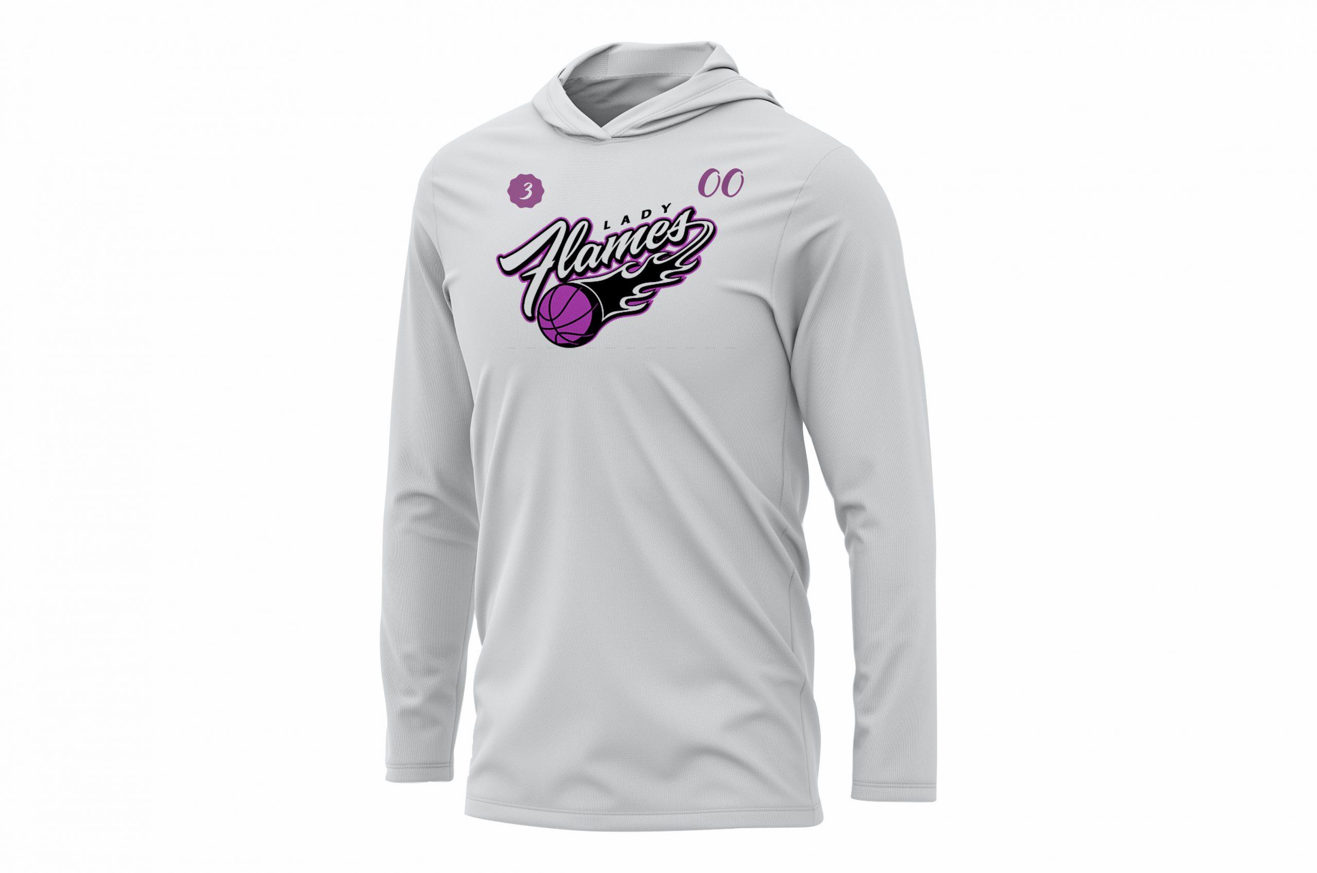 Men's basketball jersey wholesale long sleeve basketball shooting shirts with custom logo