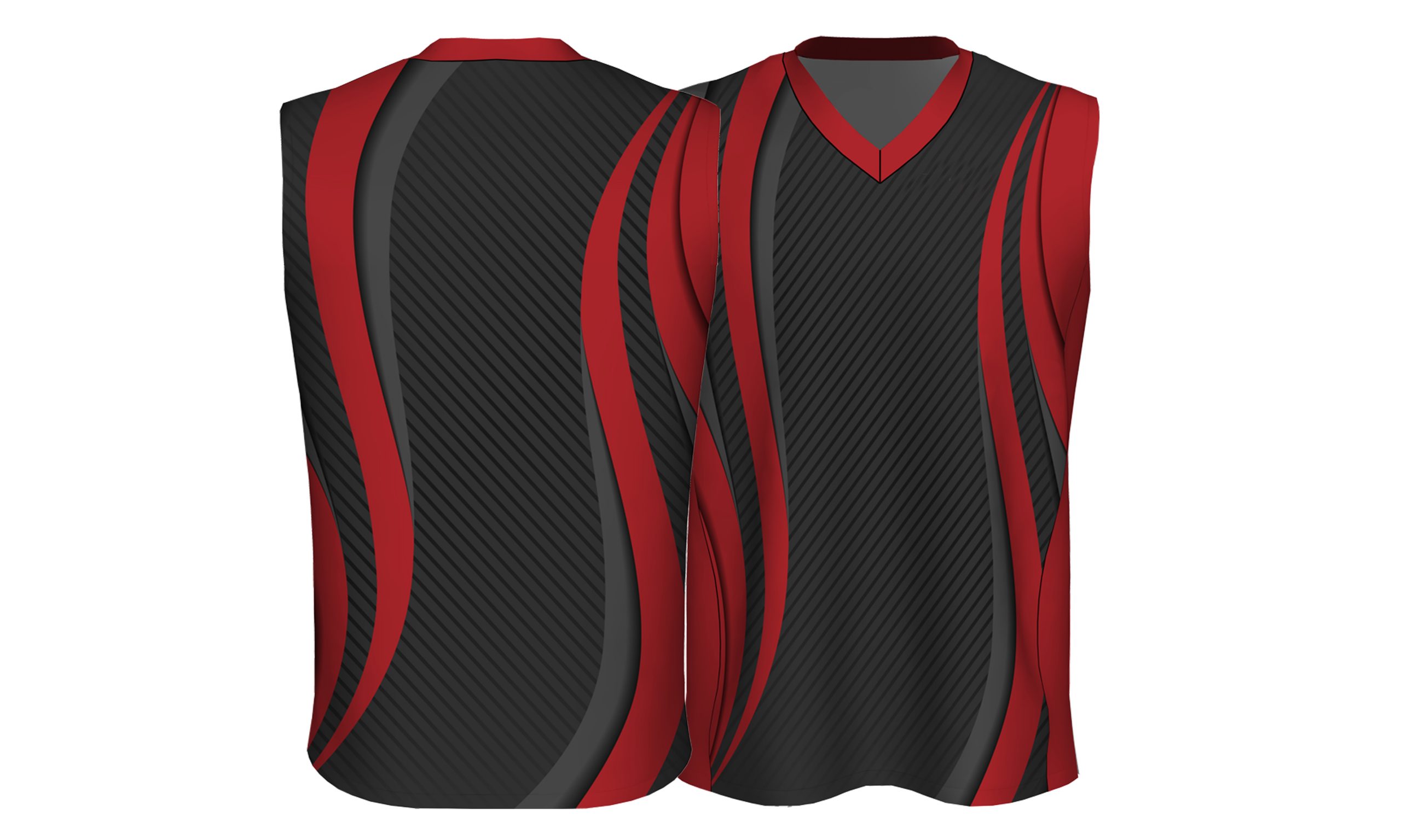 Custom Men's Basketball V-Neck Jersey Wholesale