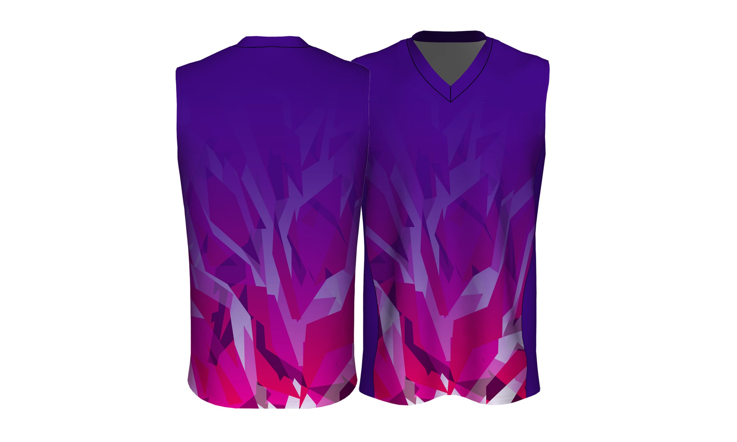 Custom Women's Basketball V-Neck Jersey Wholesale