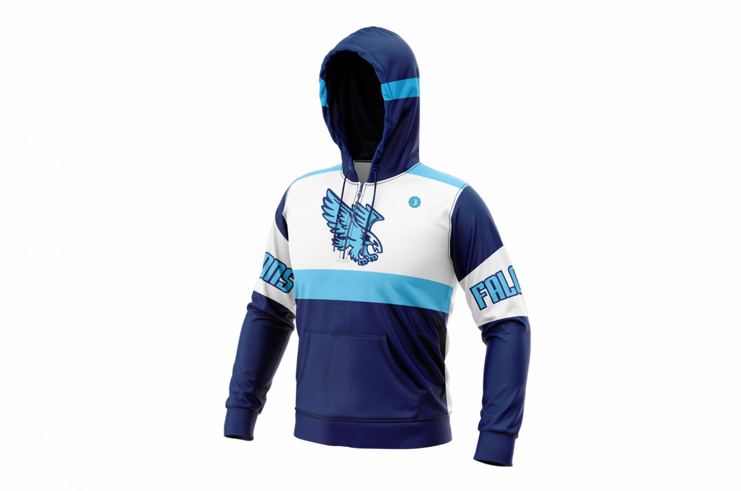 Customize Half Zip Falcons Youth Basketball Shooting Shirt in bulk