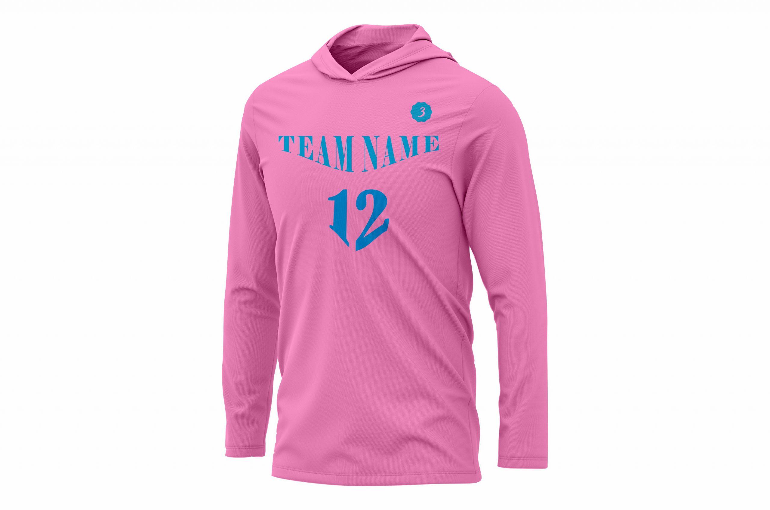 Wholesale Custom Sublimated Basketball Shooting Shirt With Hood 100% Polyester