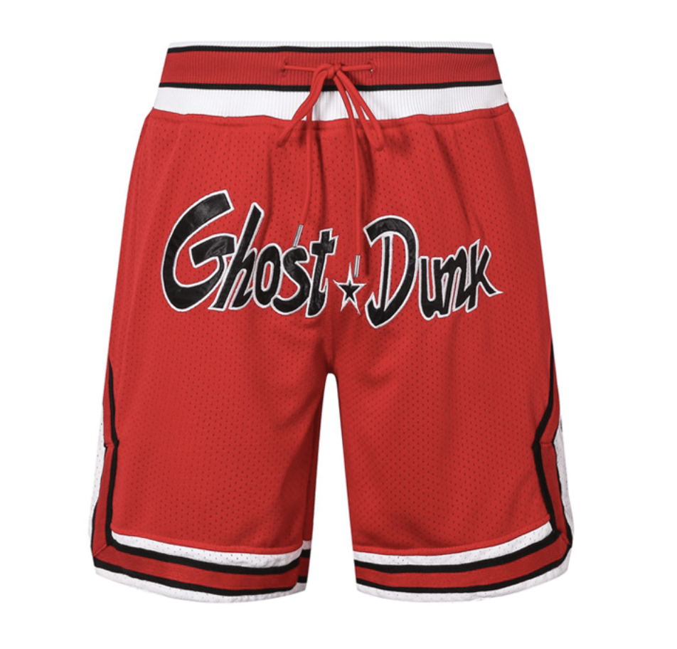 Custom Streetwear Polyester Mesh Basketball Shorts With Zippers Pockets