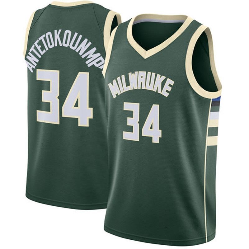 Custom Milwaukee Bucks Basketball Jersey Sublimated Wholesale