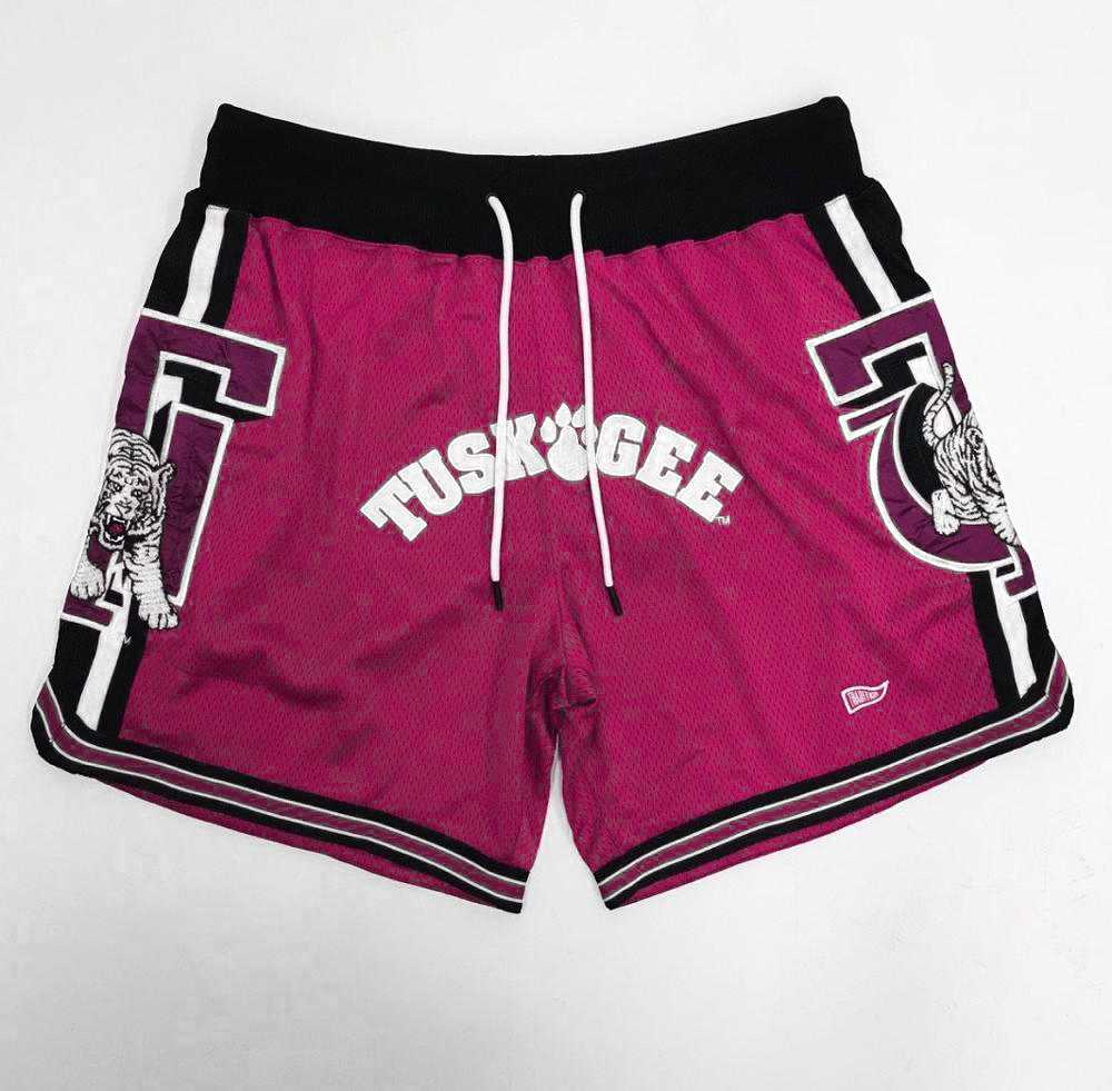 Custom Sports Tusk Gee Basketball Shorts with Tackle Twill Embroidery