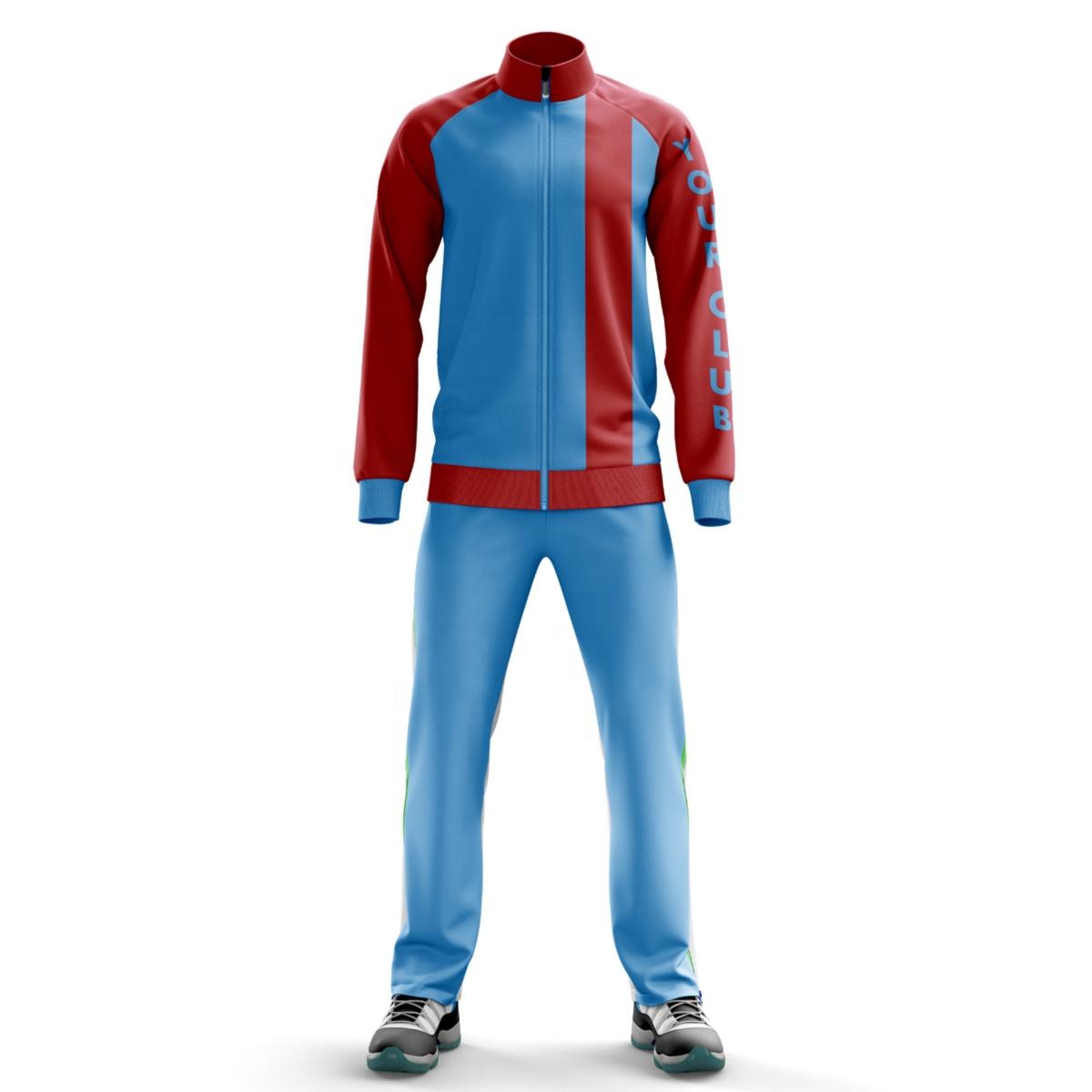 Custom Sports Training Suits Jacket With Pants Soccer Men Tracksuit Sets