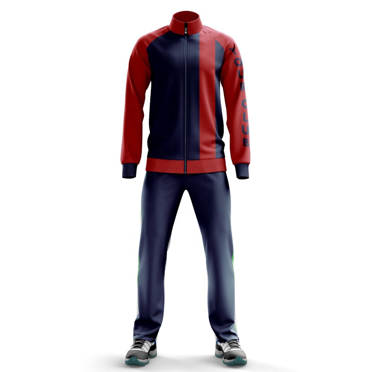 Wholesale Sublimation Men's ,Youth and Woman's Top And Bottoms Tracksuit Maroon Design Your Own Logo Tracksuit