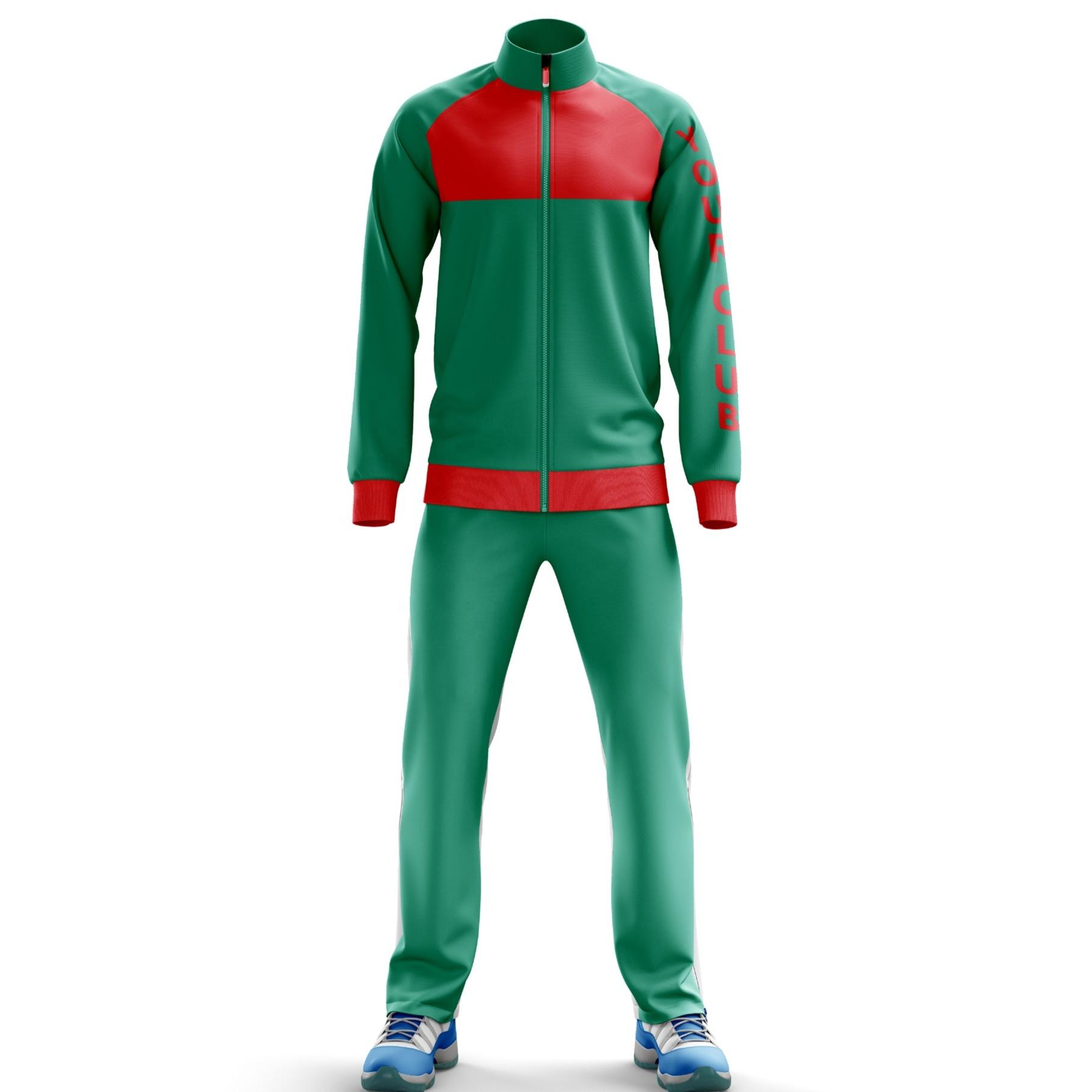 Custom High School Zip Up School Uniform Training Sports Wholesale Tracksuits