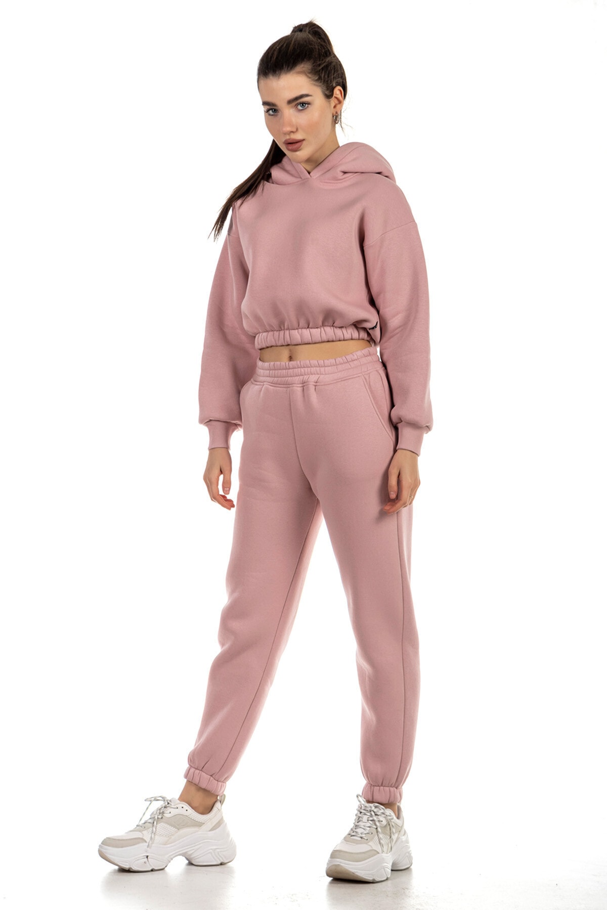 Women's Pink Tracksuit Set