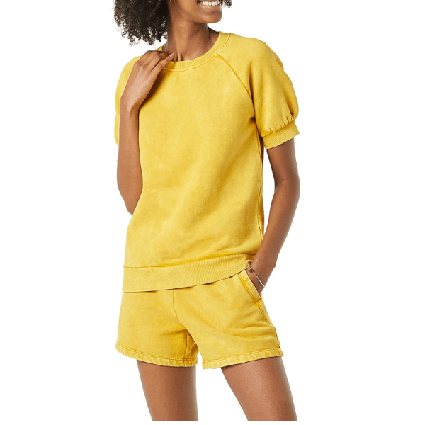 yellow shirt and shorts (3)