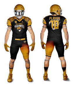 custom design American football uniforms sublimated American football uniform set