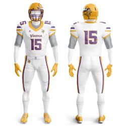 Wholesale Custom Men Sport Suit American Football Uniform 100% Polyester American Uniform with pads