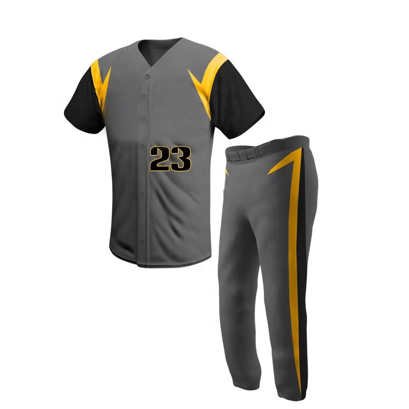 Wholesales Custom New Design Breathable Baseball Uniform Wholesale High Quality Baseball Uniform