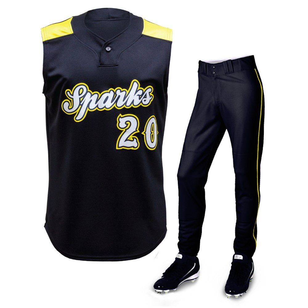 Manufacturing Wholesales Customized team name sublimation sports men women baseball uniform