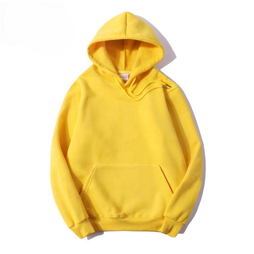 Wholesale Cotton fleece hoodies customized men's hoodies sweatshirts over sized custom pullover plain hoodie