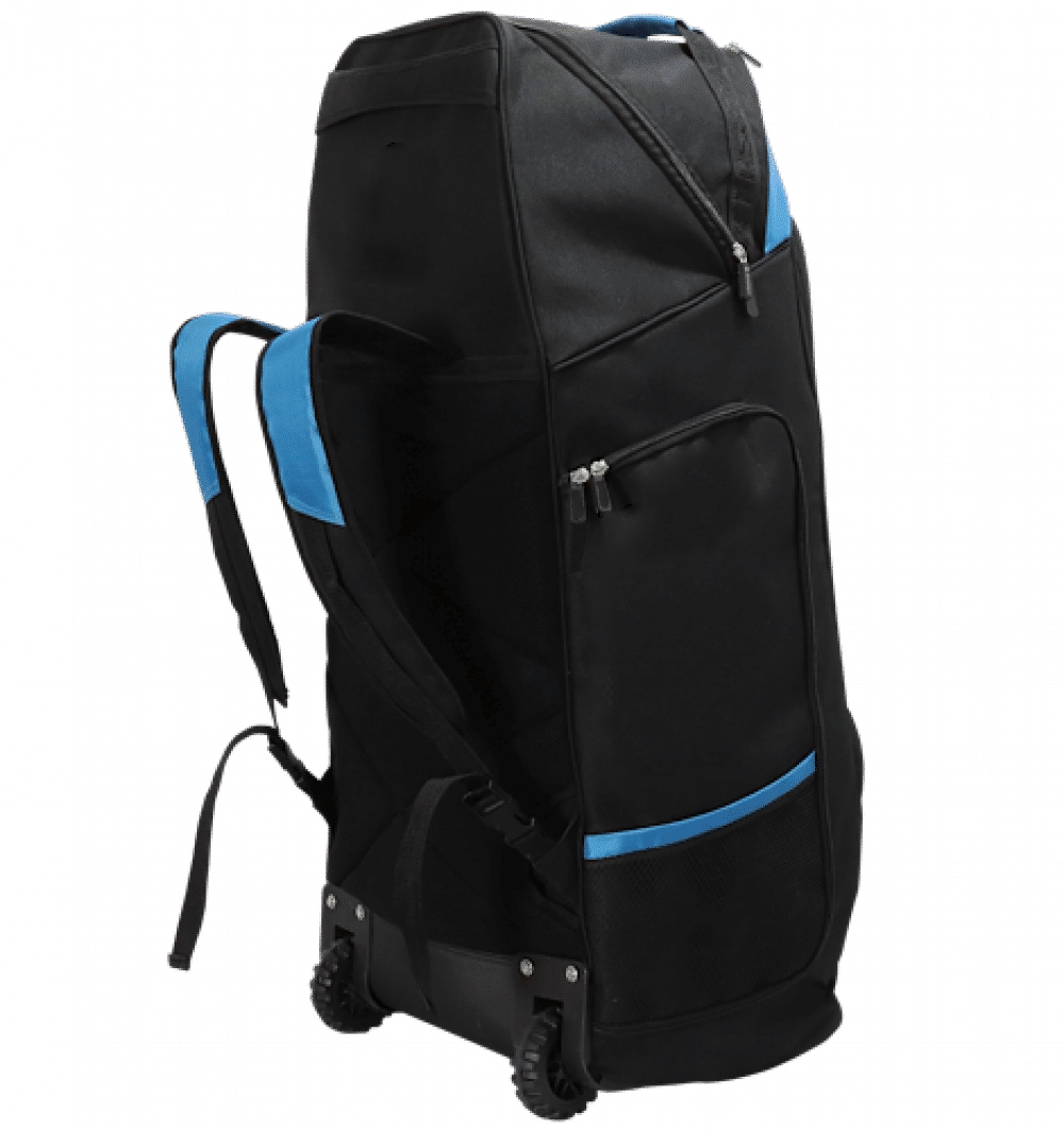 Custom Stand Cricket Wheelie Bag With Separate Helmet & Shoe Compartment