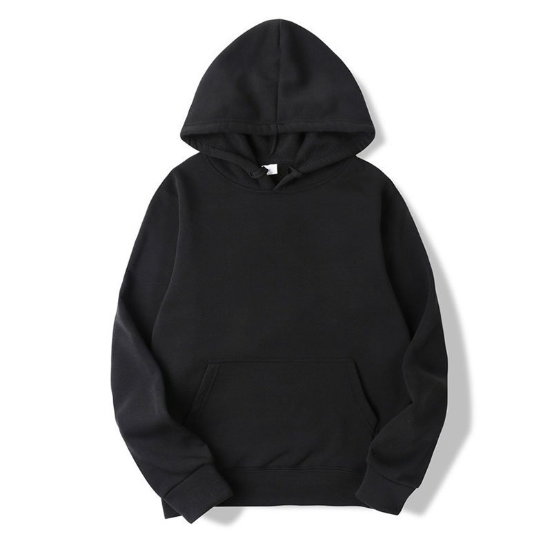 Wholesale Cotton fleece hoodies customized men's hoodies sweatshirts over sized custom pullover plain hoodie