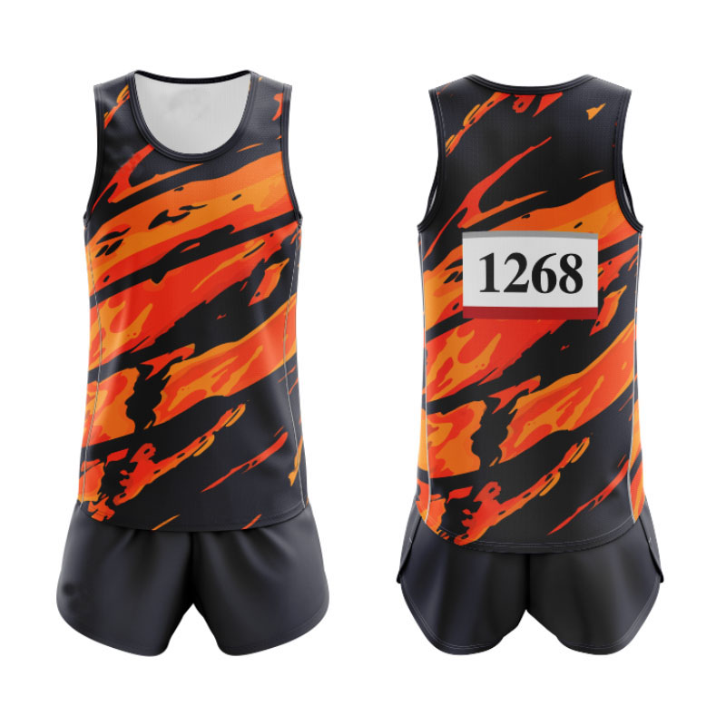 Wholesale Manufacturer New Track And Field Uniform Sports Wear Product Track And Field Uniform For Sale