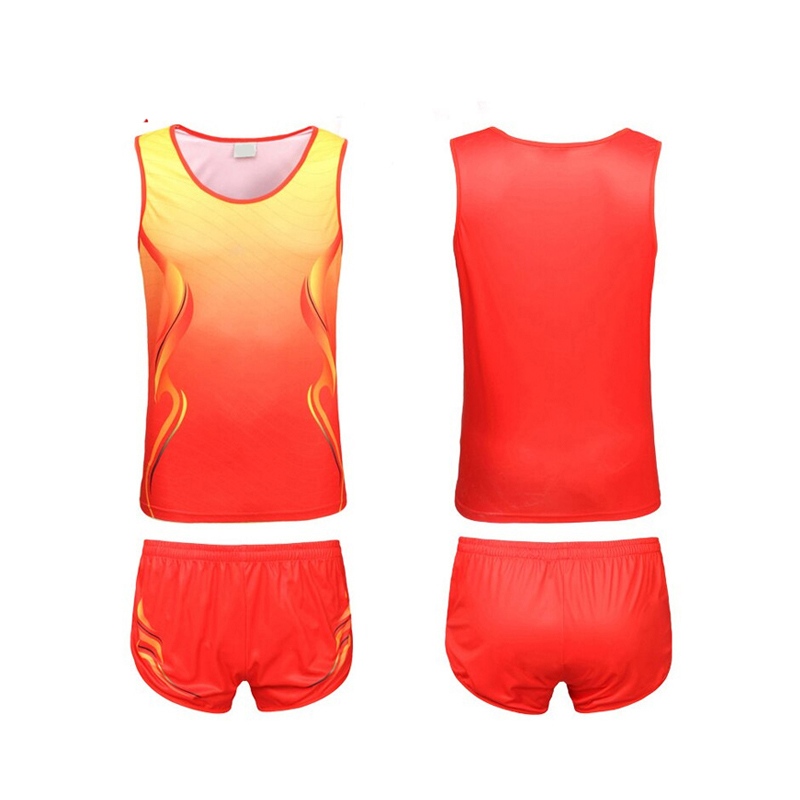Wholesale Manufacturer Direct Selling Track And Field Sportswear Customized Logo Breathable Track Uniforms