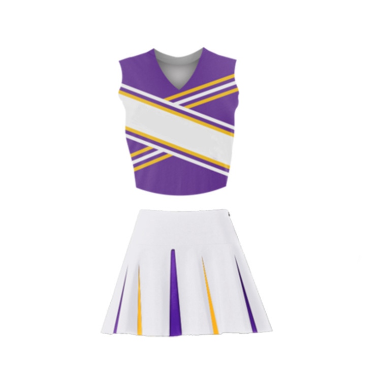 Customize High Quality Polyester Cheer Uniform Girls Stylish cheerleading competition uniform Green