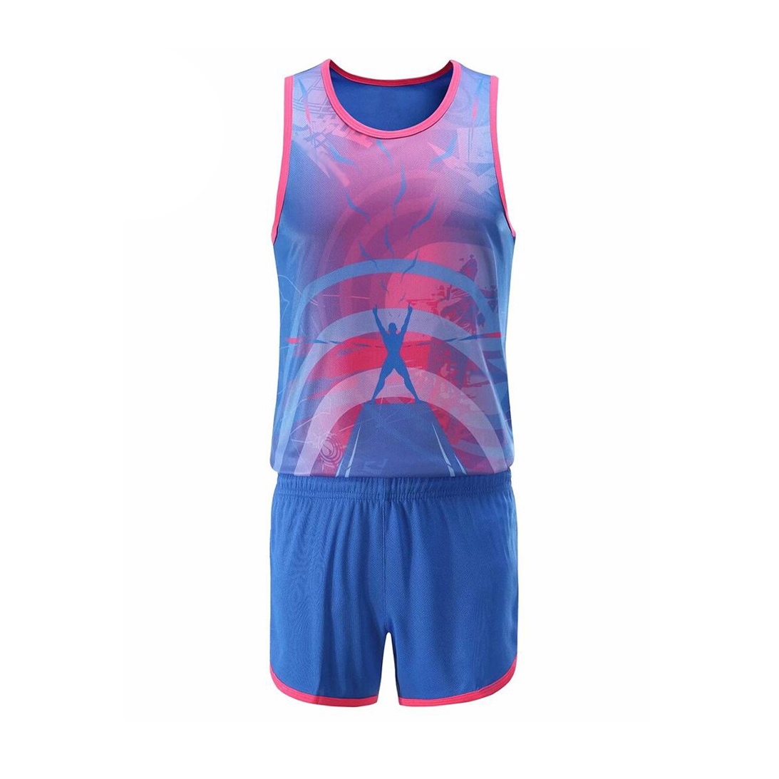 Wholesale Latest Design Direct Selling Track And Field Sportswear Customized Logo Breathable Track Uniforms